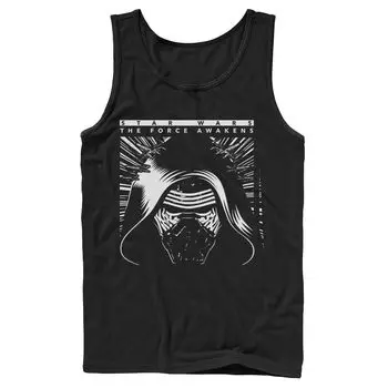 Мужская портретная майка Kylo Ren X-Wings «Звездные войны. Пробуждение силы» Star Wars
