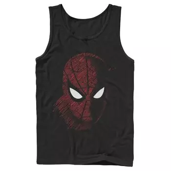Мужская портретная майка с искусственным наполнением Marvel Spider-Man вдали от дома Licensed Character