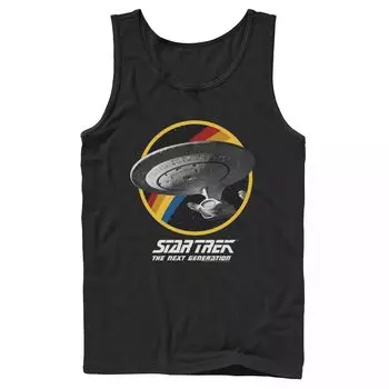 Мужская портретная майка Star Trek The Next Generation Licensed Character