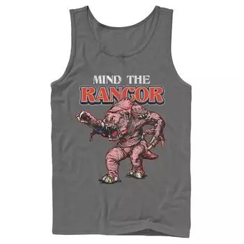 Мужская портретная майка Star Wars Mind The Rancor Licensed Character