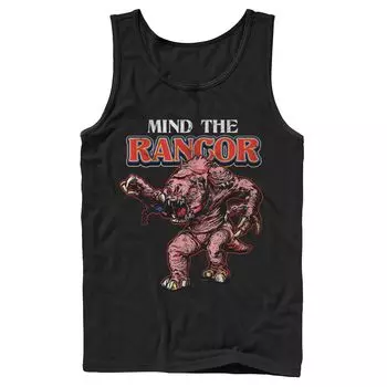 Мужская портретная майка Star Wars Mind The Rancor Licensed Character