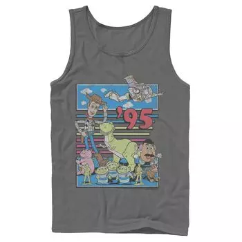 Мужская потертая цветная майка в стиле ретро Disney/Pixar «История игрушек 95» Disney / Pixar