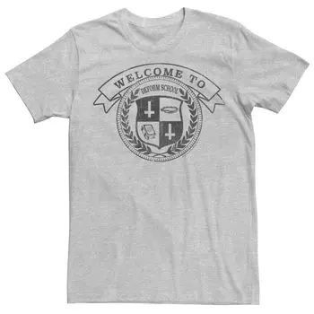 Мужская потертая футболка Hell Fest Deform School Licensed Character