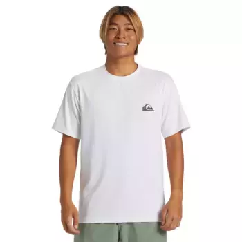 Мужская повседневная футболка для серфинга Quiksilver, черный/белый