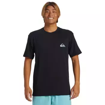 Мужская повседневная футболка для серфинга Quiksilver, чёрный