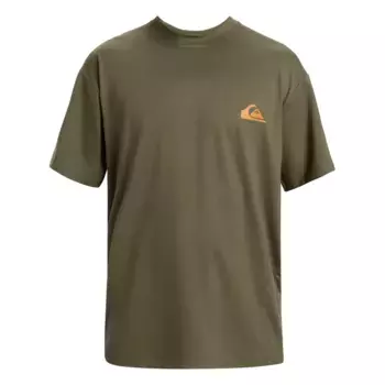 Мужская повседневная футболка для серфинга Quiksilver, коричневый