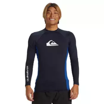 Мужская повседневная футболка для серфинга Quiksilver, синий