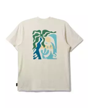Мужская повседневная футболка с коротким рукавом Everyday Paradise Quiksilver, белый