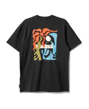 Мужская повседневная футболка с коротким рукавом Everyday Paradise Quiksilver, черный