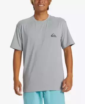 Мужская повседневная футболка с коротким рукавом Surf Quiksilver, серый