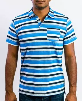 Мужская повседневная комфортная мягкая футболка с круглым вырезом BEAUTIFUL GIANT, синий