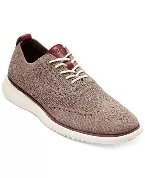 Мужская повседневная обувь 2.zerøgrand stitchlite wingtip oxford dress Cole Haan, мульти