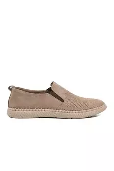 Мужская повседневная обувь из натуральной кожи Punto 24 Sand Nubuck Ayakmod
