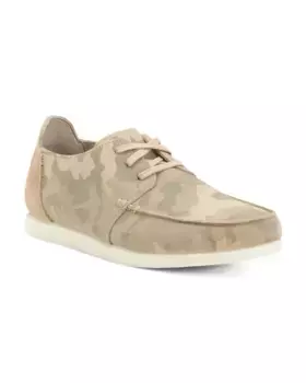 Мужская повседневная обувь из нубука на шнуровке Clarks, цвет Camo