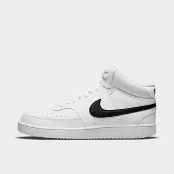 Мужская повседневная обувь Nike Court Vision Mid Next Nature, белый