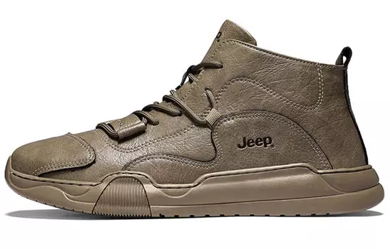 Ботинки Jeep Men's Casual Shoes Men Mid-Top Coconut Shell Brown