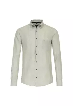 Мужская повседневная рубашка, простой повседневный крой CASAMODA, зеленый