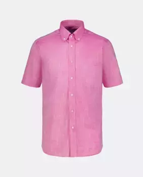 Мужская повседневная рубашка с коротким рукавом Mirto, фуксия
