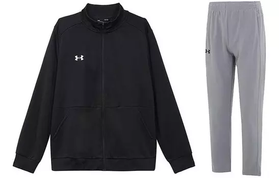 Мужская повседневная спортивная одежда Under Armour, цвет Black+Gray
