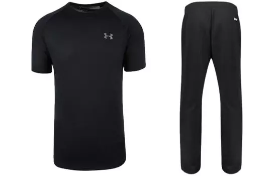 Мужская повседневная спортивная одежда Under Armour, цвет Black