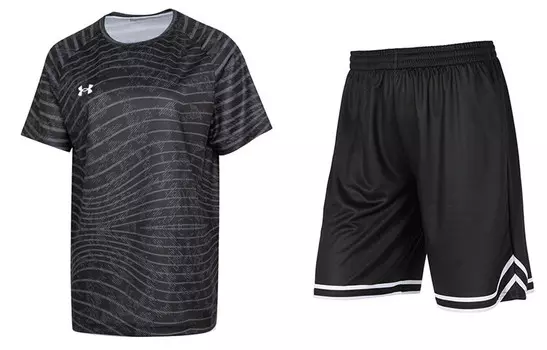 Мужская повседневная спортивная одежда Under Armour, цвет Black