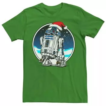 Мужская праздничная футболка «Звездные войны» R2-D2 Licensed Character