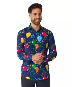 Мужская праздничная рубашка Suitmeister, синий