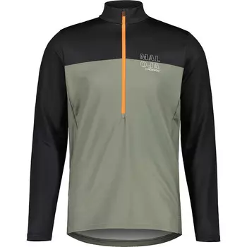 Мужская Пределу М Длинный рукав Maloja, зеленый