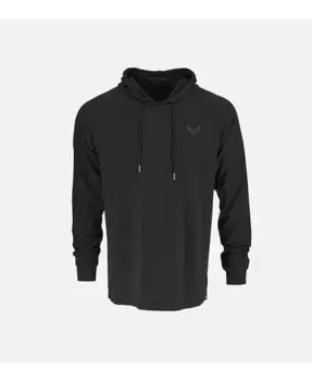 Мужская премиальная худи с длинным рукавом для активного образа жизни Thorogood, черный
