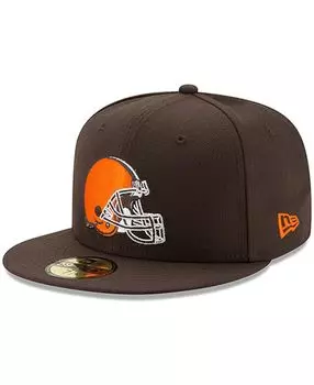 Мужская приталенная кепка Cleveland Browns Omaha 59FIFTY New Era