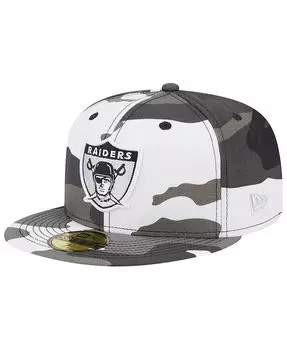 Мужская приталенная кепка Las Vegas Raiders Urban Camo 59FIFTY New Era