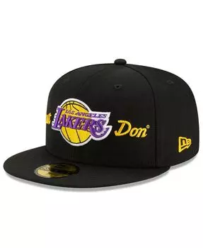 Мужская приталенная кепка Los Angeles Lakers 59FIFTY x Just Don Black New Era