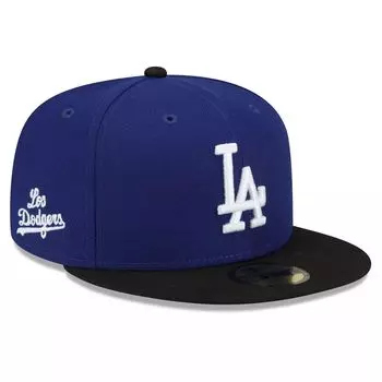 Мужская приталенная кепка New Era Royal Los Angeles Dodgers 2022 City Connect 59FIFTY Team