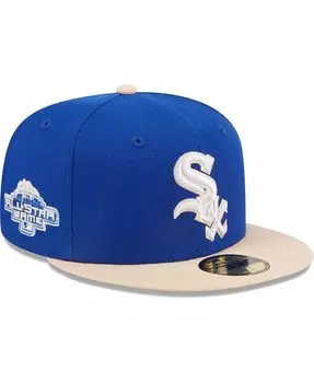 Мужская приталенная кепка Royal Chicago White Sox 59FIFTY New Era