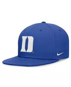 Мужская приталенная кепка Royal Duke Blue Devils On-Field Pro Nike, синий
