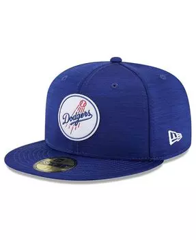Мужская приталенная кепка Royal Los Angeles Dodgers 2023 Clubhouse 59FIFTY New Era