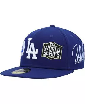 Мужская приталенная кепка Royal Los Angeles Dodgers Historic World Series Champions 59FIFTY New Era