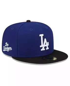 Мужская приталенная кепка Royal Los Angeles Dodgers City Connect 59FIFTY Team New Era, синий