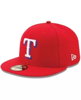 Мужская приталенная кепка Texas Rangers Alternate Authentic Collection On-Field 59FIFTY New Era