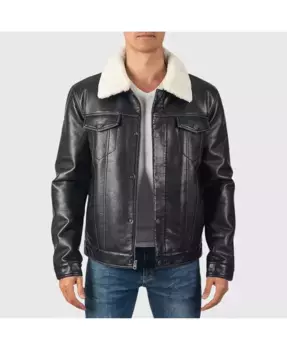 Мужская приталенная косуха Aaron с воротником из искусственного меха, повседневное пальто Alpine Swiss, коричневый