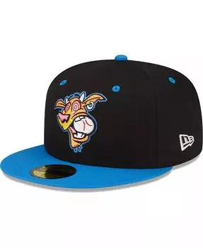 Мужская приталенная шляпа Black Rocket City Trash Pandas Copa De La Diversion 59FIFTY New Era, черный