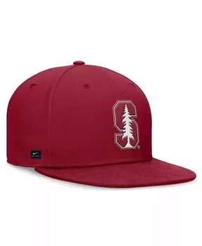 Мужская приталенная шляпа Cardinal Stanford Cardinal On-Field Pro Nike, красный