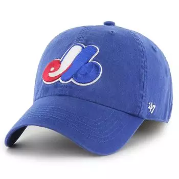 Мужская приталенная шляпа франчайзингового производства Royal Montreal Expos Cooperstown Collection '47