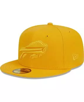Мужская приталенная шляпа Gold Buffalo Bills Color Pack 59FIFTY New Era