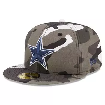 Мужская приталенная шляпа New Era Dallas Cowboys Urban Camo 59FIFTY