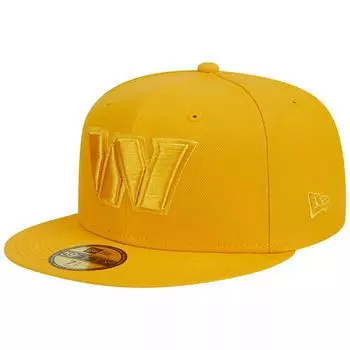 Мужская приталенная шляпа New Era Gold Washington Commanders Color Pack 59FIFTY