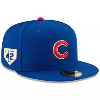 Мужская приталенная шляпа New Era Royal Chicago Cubs 2023 Jackie Robinson Day 59FIFTY