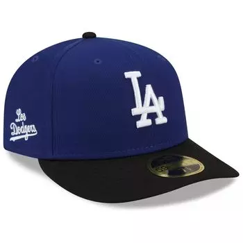 Мужская приталенная шляпа New Era Royal Los Angeles Dodgers 2022 City Connect Low Profile 59FIFTY