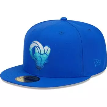 Мужская приталенная шляпа New Era Royal Los Angeles Rams Gradient 59FIFTY