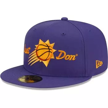 Мужская приталенная шляпа New Era x Just Don Purple Phoenix Suns 59FIFTY